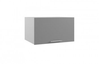 Капри ГВПГ 800 шкаф верхний горизонтальный глубокий высокий (Липа пепел/корпус Серый) в Алдане - aldan.mebel54.com | фото
