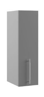 Капри П 200 шкаф верхний (Липа пепел/корпус Серый) в Алдане - aldan.mebel54.com | фото