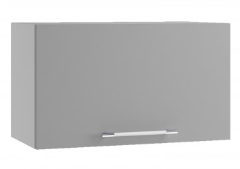 Капри ПГ 600 шкаф верхний горизонтальный (Липа пепел/корпус Серый) в Алдане - aldan.mebel54.com | фото