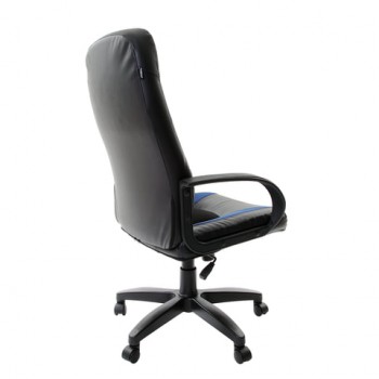 Кресло офисное BRABIX Strike EX-525 (сине-черный) в Алдане - aldan.mebel54.com | фото