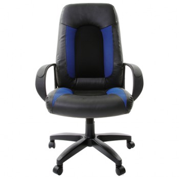 Кресло офисное BRABIX Strike EX-525 (сине-черный) в Алдане - aldan.mebel54.com | фото