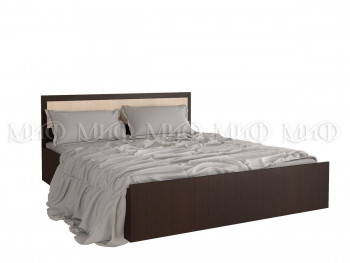 Кровать 1,6 Фиеста (Венге/Дуб беленый) в Алдане - aldan.mebel54.com | фото
