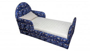 Кровать детская Соня (Печать Панда синий., 1 категория) в Алдане - aldan.mebel54.com | фото