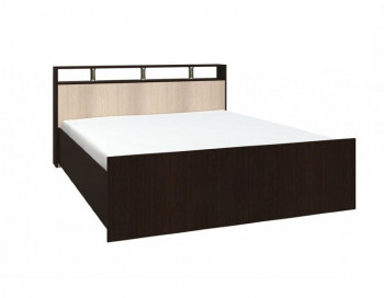 Кровать Саломея 1600 Венге/Лоредо в Алдане - aldan.mebel54.com | фото