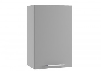 Лофт П 450 шкаф верхний (Штукатурка серая/корпус Серый) в Алдане - aldan.mebel54.com | фото