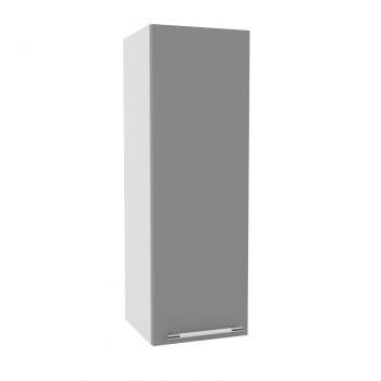 Лофт ВП 300 шкаф верхний высокий (Штукатурка серая/корпус Серый) в Алдане - aldan.mebel54.com | фото