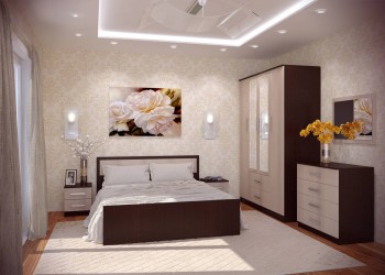 Модульная спальня Фиеста в Алдане - aldan.mebel54.com | фото