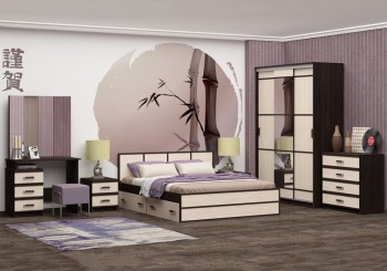 Модульная спальня Сакура в Алдане - aldan.mebel54.com | фото