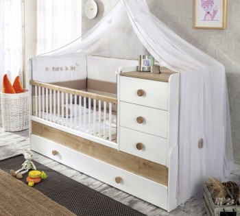 NATURA BABY Детская кровать-трансформер 20.31.1015.00 в Алдане - aldan.mebel54.com | фото