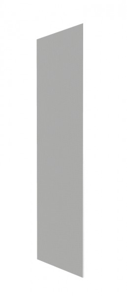 Панель торцевая (для пенала) ПН/ПНЯ М Квадро (Белая кожа) в Алдане - aldan.mebel54.com | фото