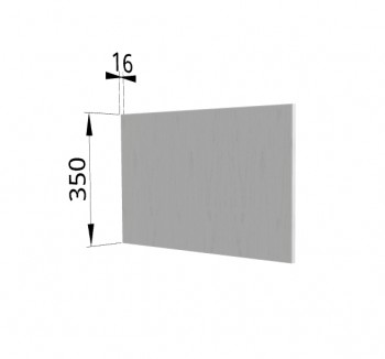 Панель торцевая (для шкафа горизонтального глубокого) ГПГ Ройс (Грей софт) в Алдане - aldan.mebel54.com | фото