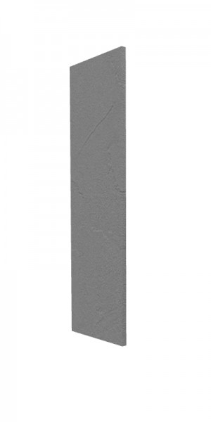 Панель торцевая (для шкафа верхнего высокого) ВП Лофт (Штукатурка серая) в Алдане - aldan.mebel54.com | фото