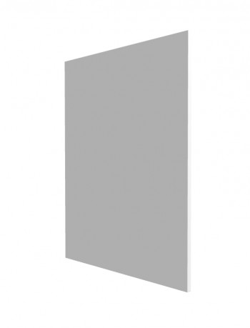 Панель торцевая С Ройс (для шкафов нижних) Белый софт в Алдане - aldan.mebel54.com | фото