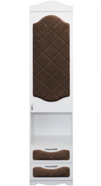 Пенал с ящиками серии Иллюзия 08 Шоколад в Алдане - aldan.mebel54.com | фото