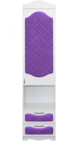 Пенал с ящиками серии Иллюзия 32 Фиолетовый в Алдане - aldan.mebel54.com | фото
