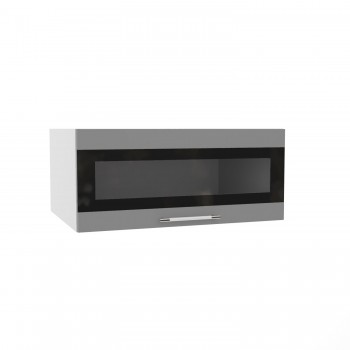 Ройс ГПГСФ 800 Шкаф верхний горизонтальный (Грей софт/корпус Серый) в Алдане - aldan.mebel54.com | фото