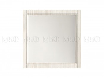 Зеркало Гармония (Белый/Белый глянец) в Алдане - aldan.mebel54.com | фото